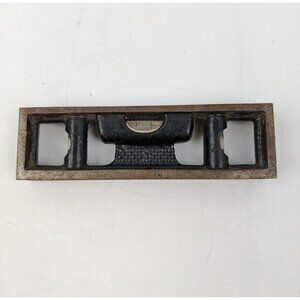 Starrett No. 132 4" Bench Level 3 Bubble Woodworking Machinist Tool